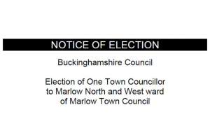 Notice of Election Marlow North & West Town Ward